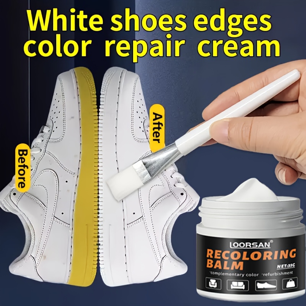 LOORSAN New White Shoe Edge Re - Sneaker Care Cleaning Kit ulasan dan harga