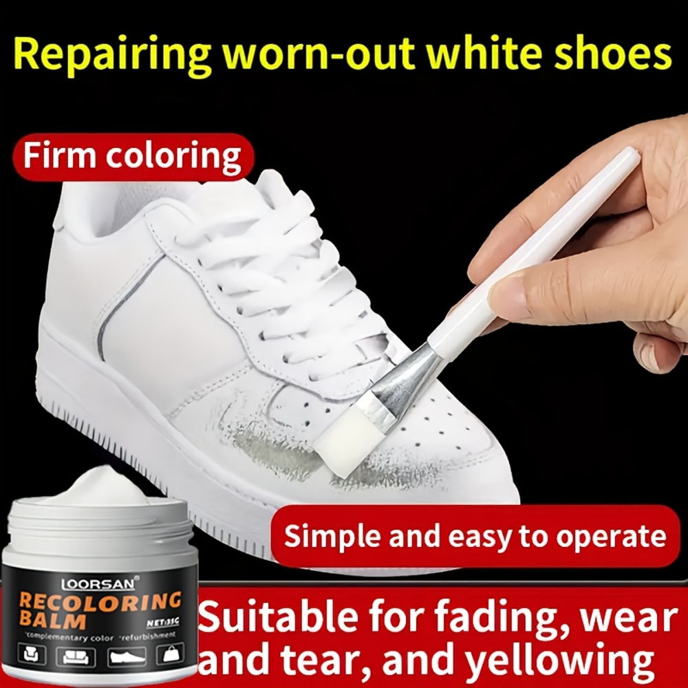 LOORSAN New White Shoe Edge Re - Sneaker Care Cleaning Kit ulasan dan harga
