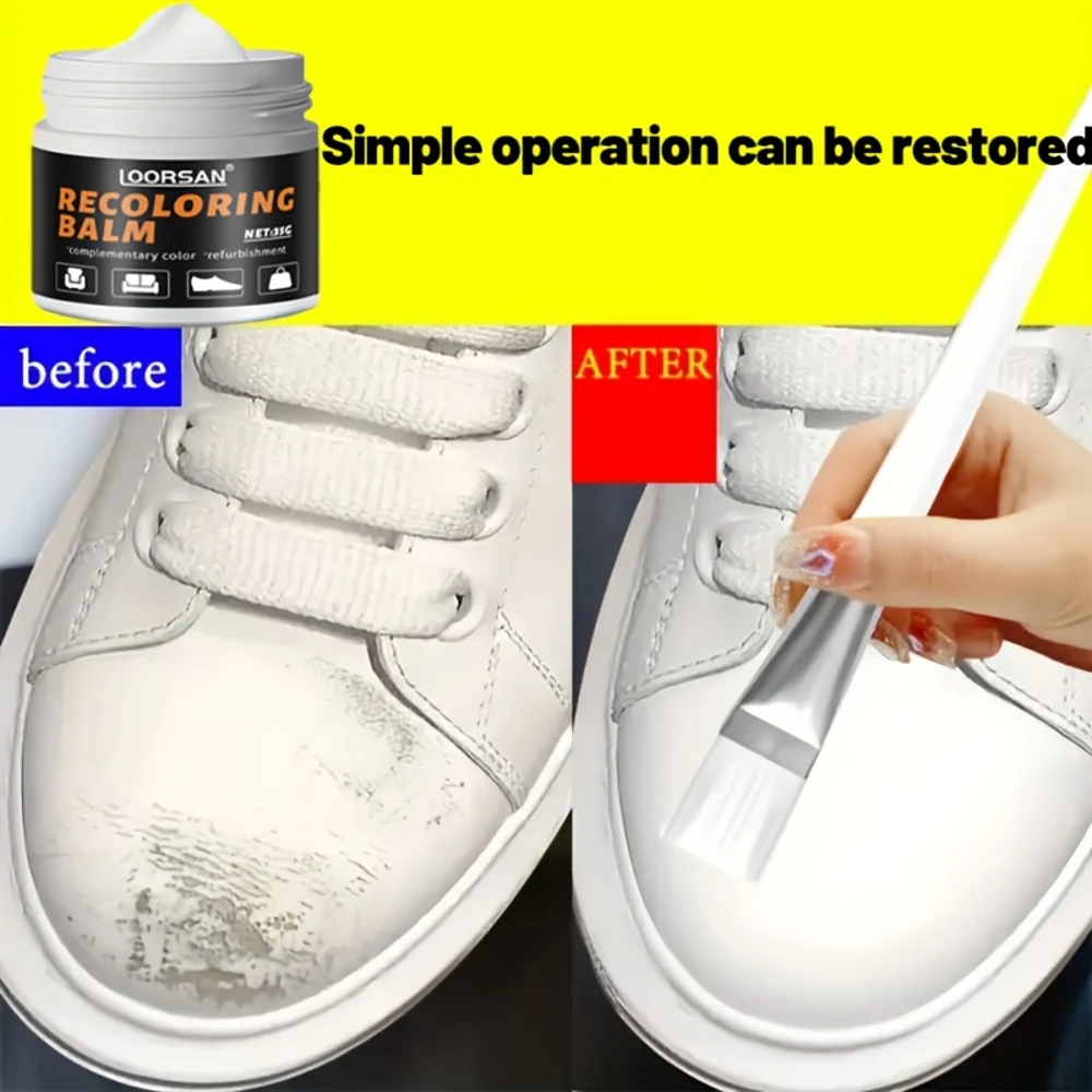 LOORSAN New White Shoe Edge Re - Sneaker Care Cleaning Kit ulasan dan harga