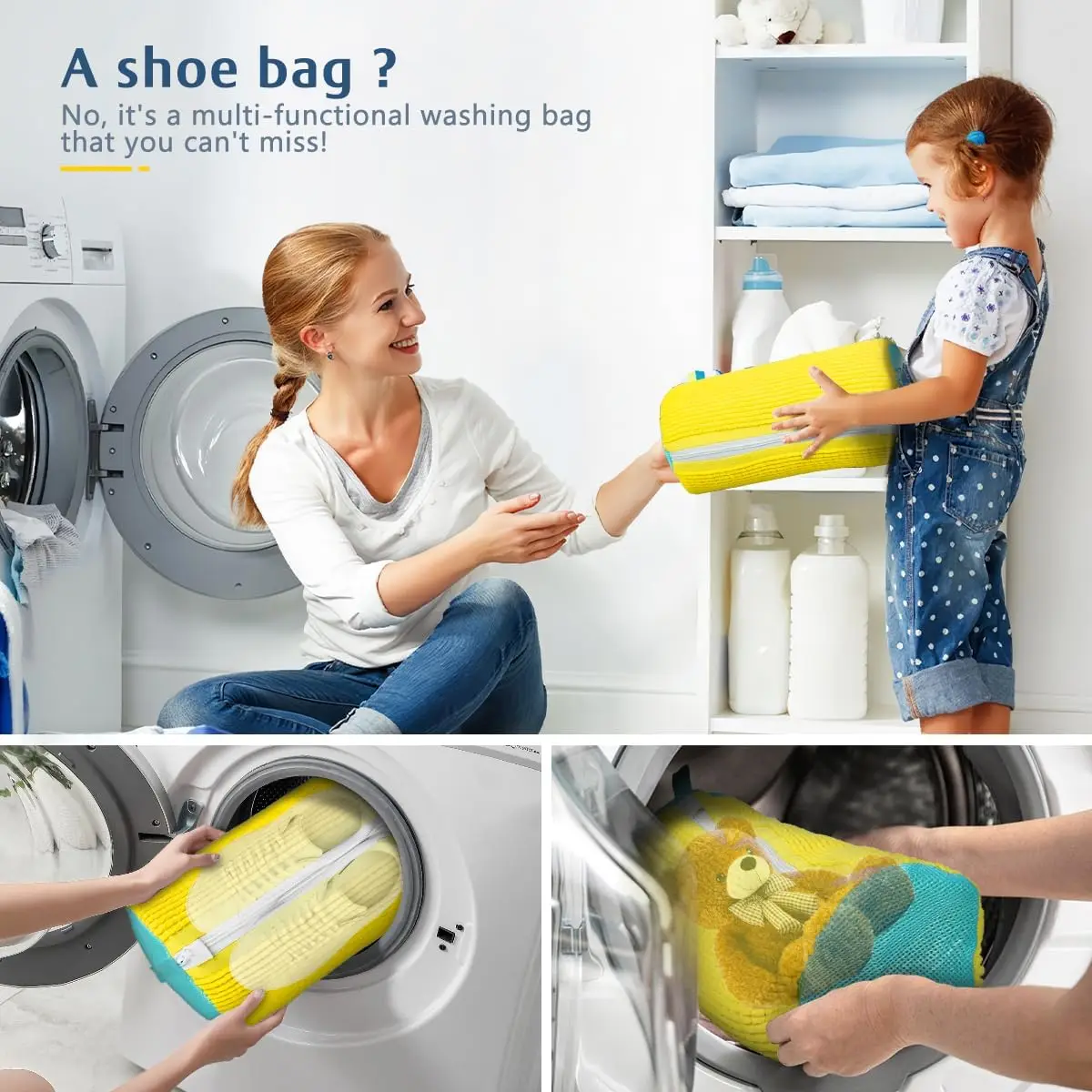 Shoe Washing Machine Bag Invis - Sneaker Care Cleaning Kit ulasan dan harga