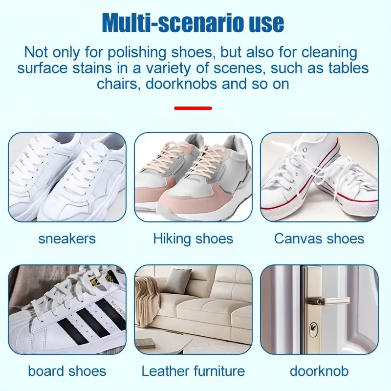 LOORSAN Multifunctional White  - Sneaker Cleaning Kit ulasan dan harga