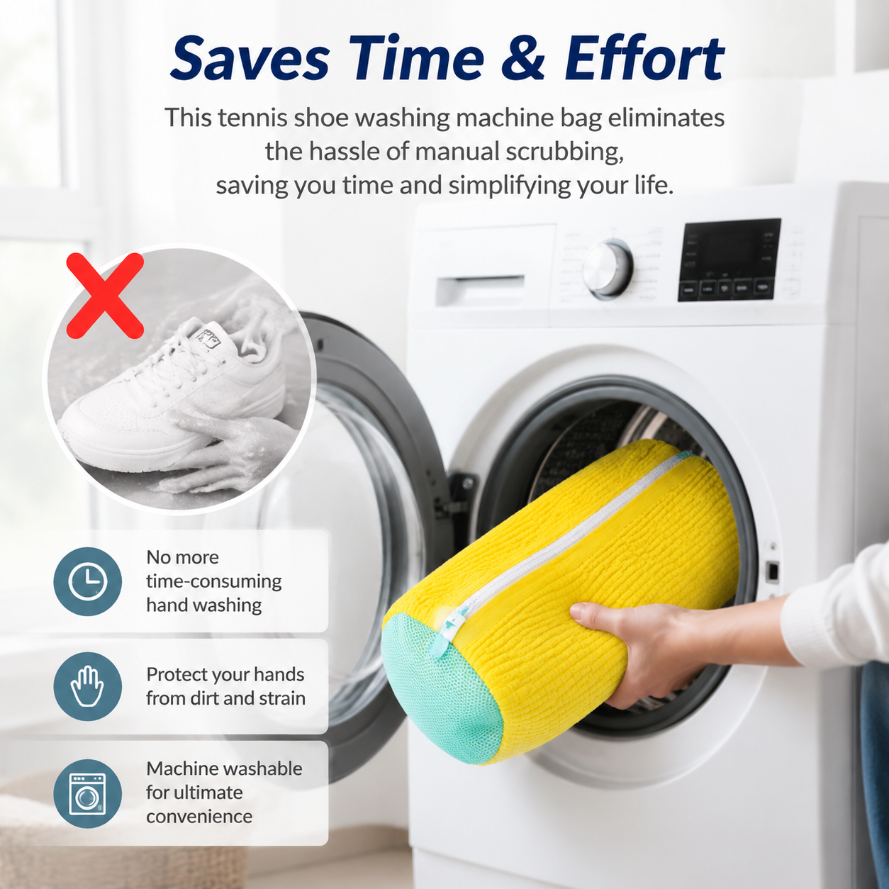 Shoe Washing Machine Bag Laund - Sneaker Care Cleaning Kit ulasan dan harga