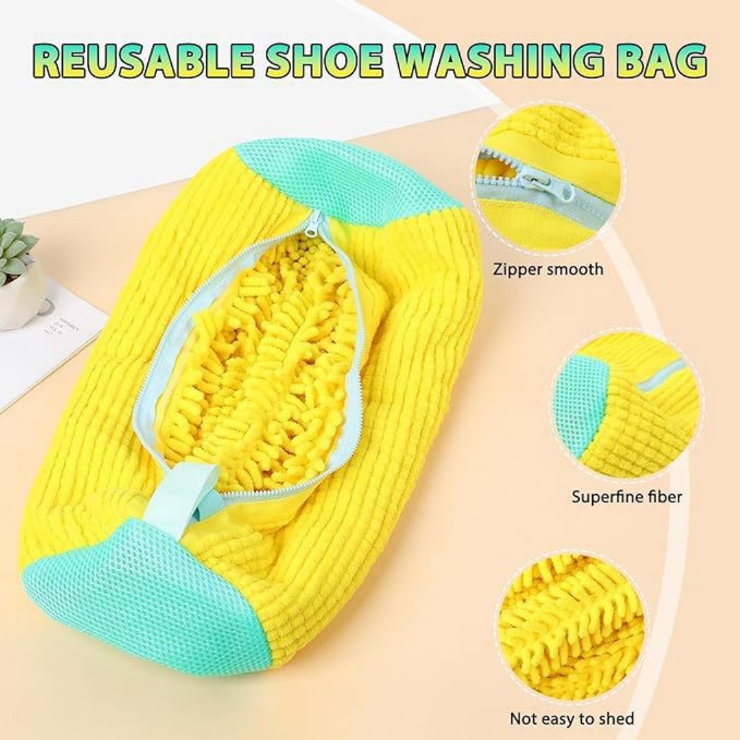 Shoe Washing Laundry Bag, Cord - Sneaker Care Cleaning Kit ulasan dan harga