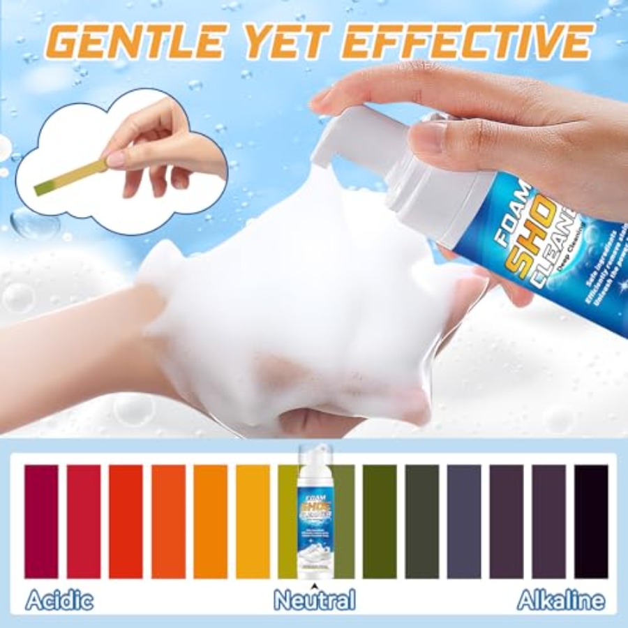 White Shoe Cleaner Kit 6.76Oz, - Sneaker Cleaning Kit ulasan dan harga