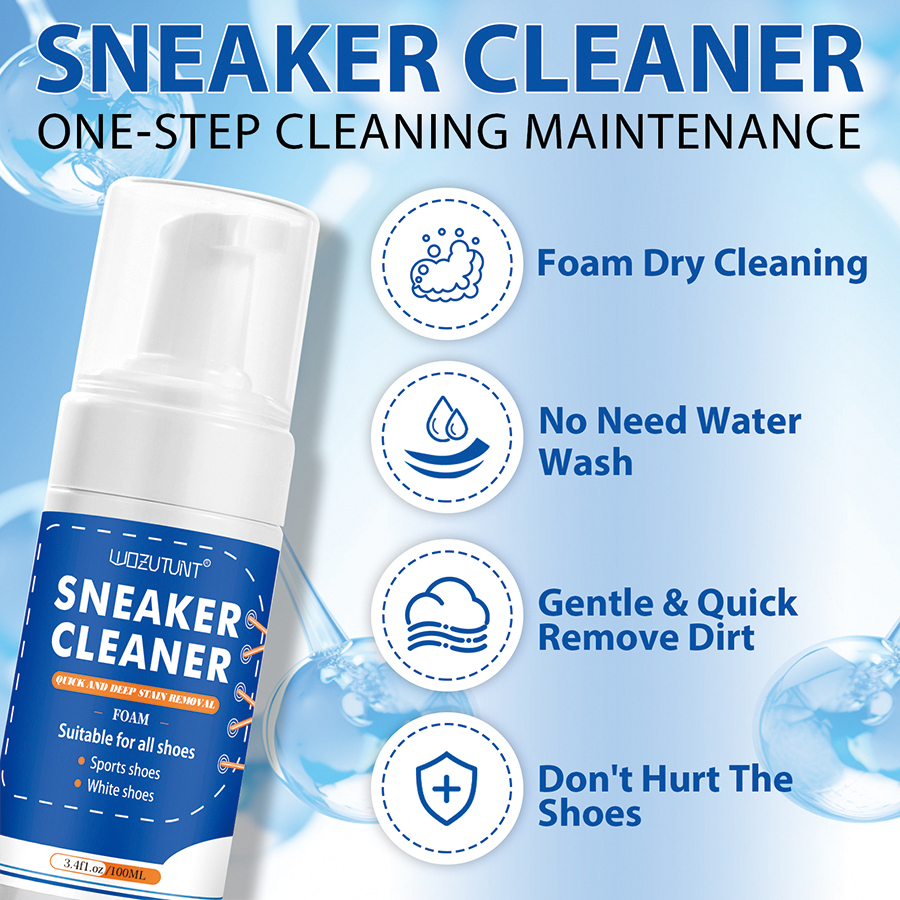 100ml White Shoe Cleaner No-wa - Sneaker Cleaning Kit ulasan dan harga